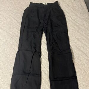 Abercrombie & Fitch Women's Dress Pants - Small Long - Black